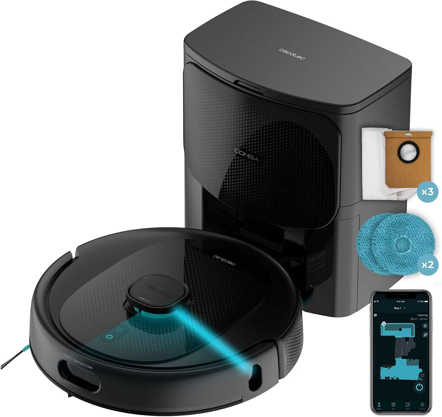 Cecotec Conga 9990 AI Spin Revolution